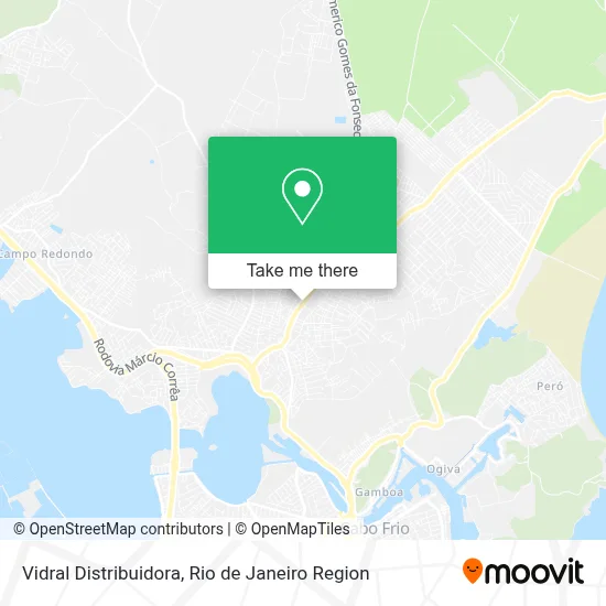 Vidral Distribuidora map