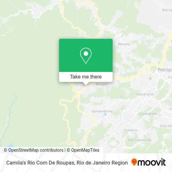 Camila's Rio Com De Roupas map