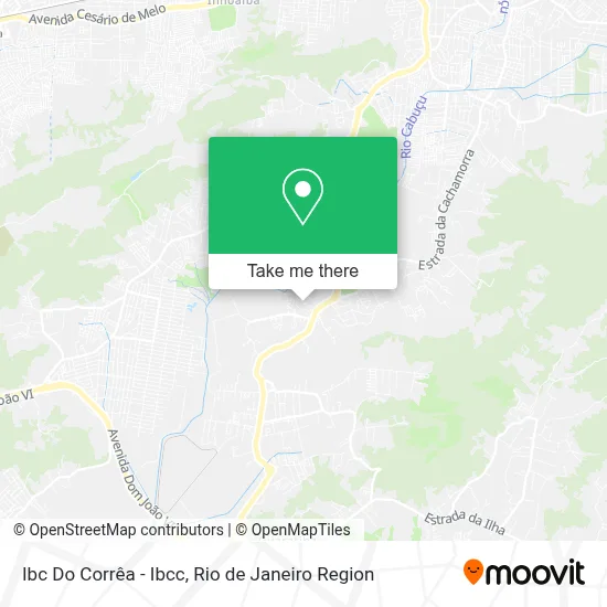 Ibc Do Corrêa - Ibcc map