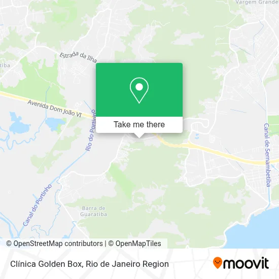 Clínica Golden Box map