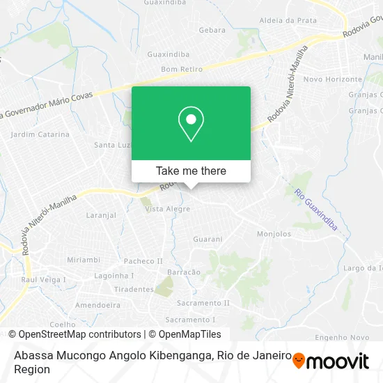 Abassa Mucongo Angolo Kibenganga map