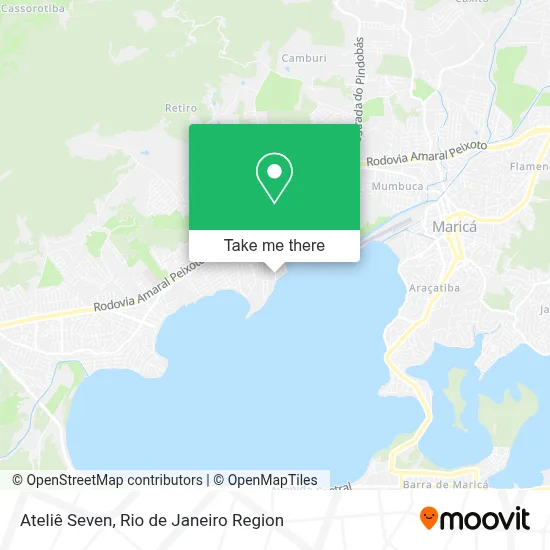 Ateliê Seven map