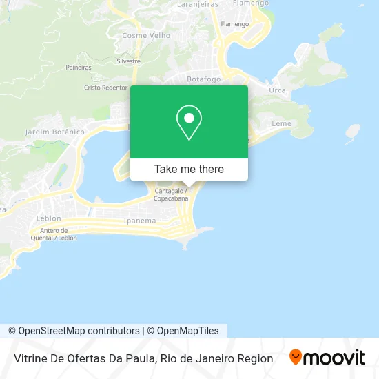 Vitrine De Ofertas Da Paula map