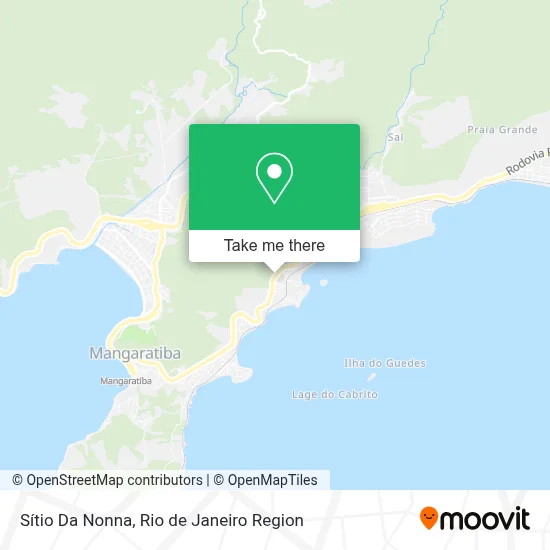 Sítio Da Nonna map