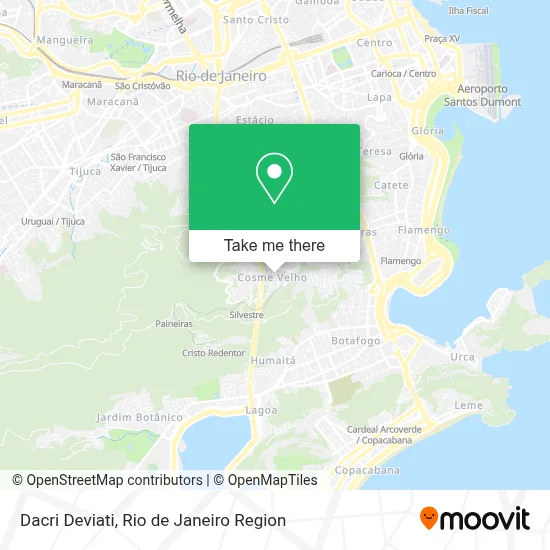 Dacri Deviati map