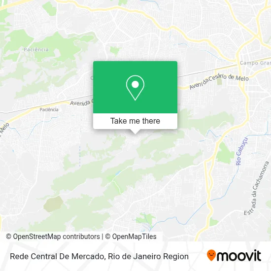 Rede Central De Mercado map