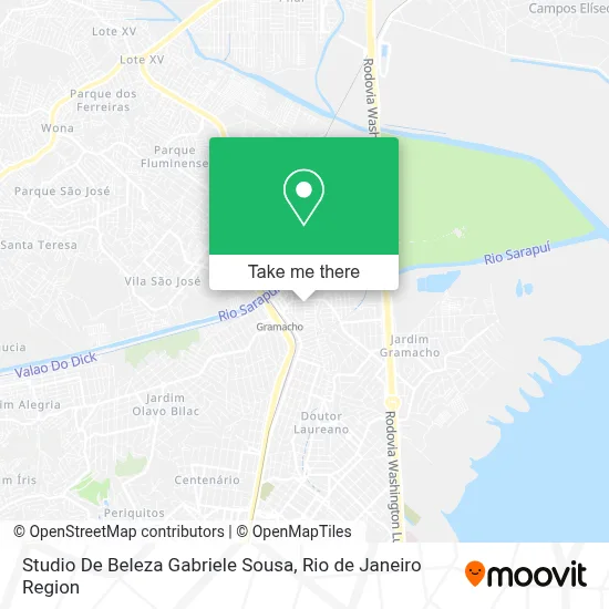 Studio De Beleza Gabriele Sousa map
