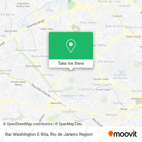 Bar Washington E Rita map