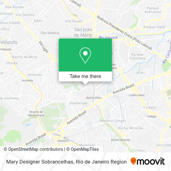 Mary Designer Sobrancelhas map