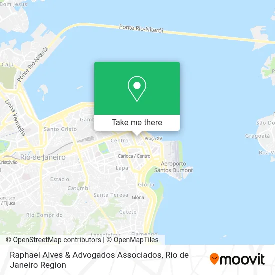 Raphael Alves & Advogados Associados map
