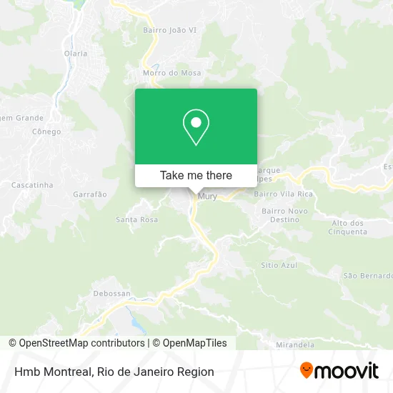 Hmb Montreal map