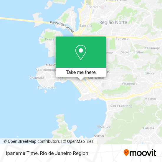 Ipanema Time map