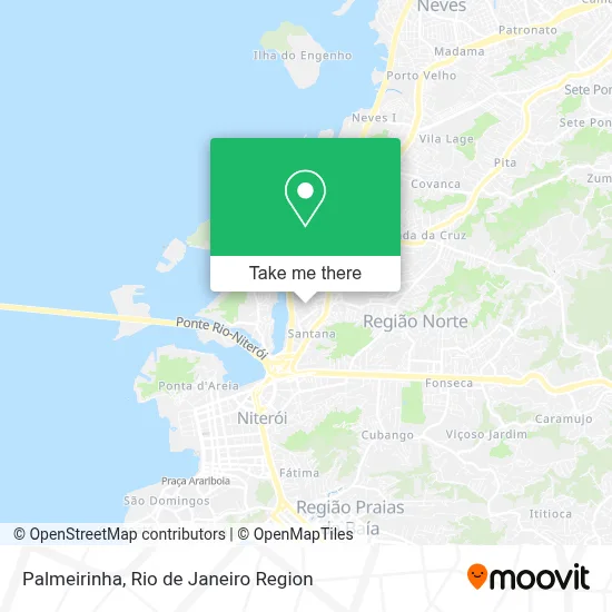 Palmeirinha map
