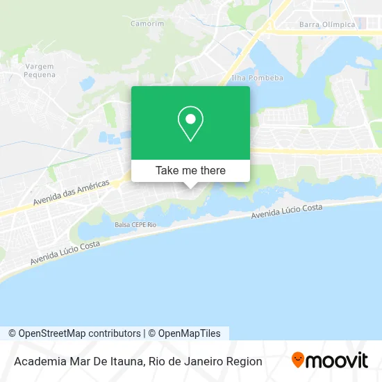 Academia Mar De Itauna map