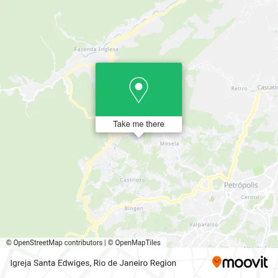 Igreja Santa Edwiges map