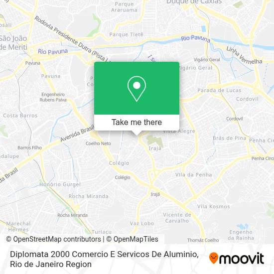 Diplomata 2000 Comercio E Servicos De Aluminio map