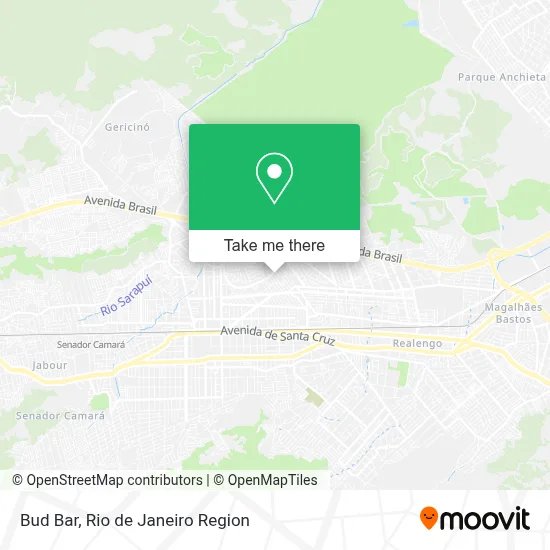 Bud Bar map