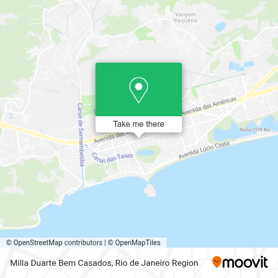 Milla Duarte Bem Casados map
