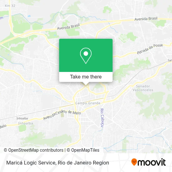Maricá Logic Service map