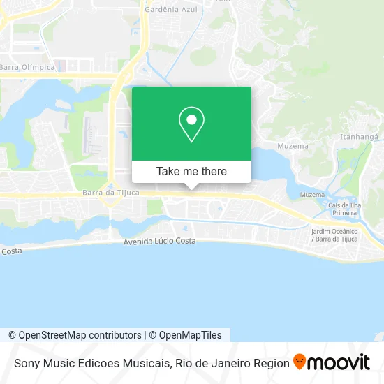 Sony Music Edicoes Musicais map