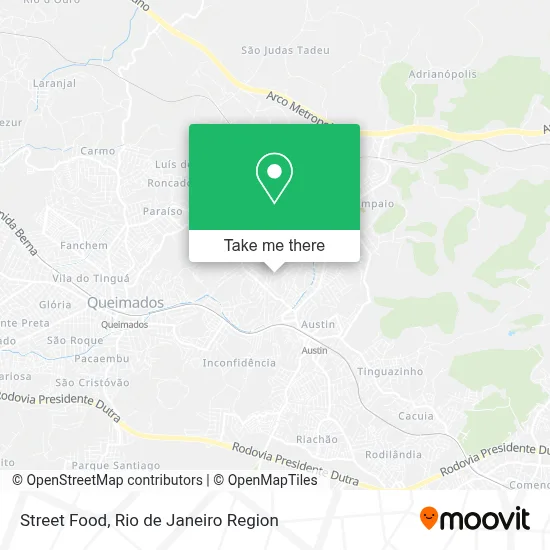Street Food map