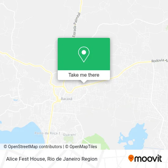 Alice Fest House map