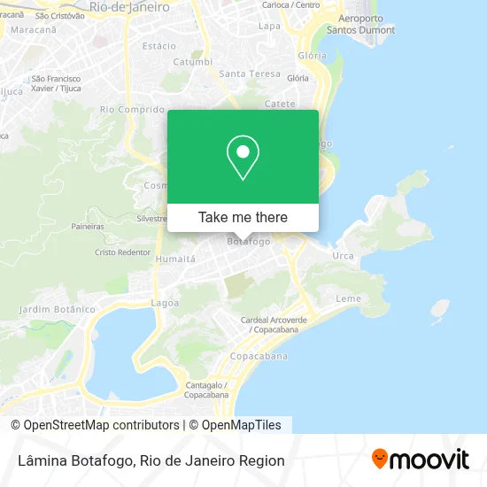 Lâmina Botafogo map