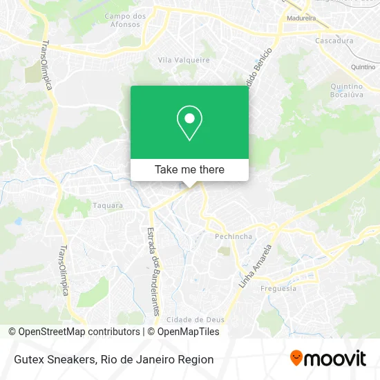 Gutex Sneakers map