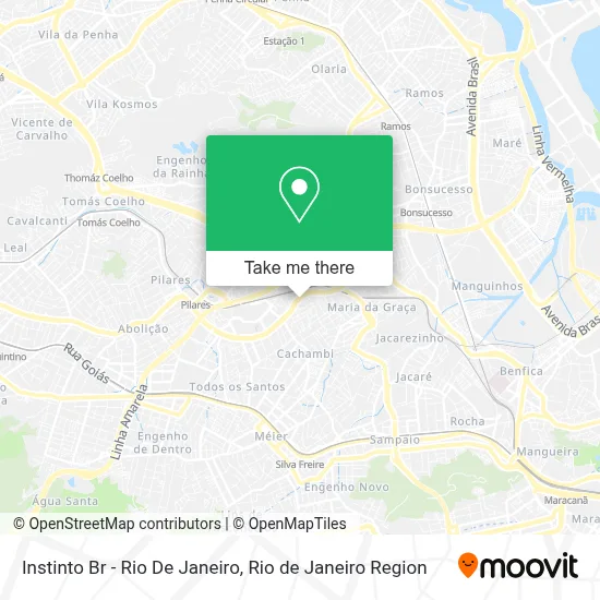 Instinto Br - Rio De Janeiro map