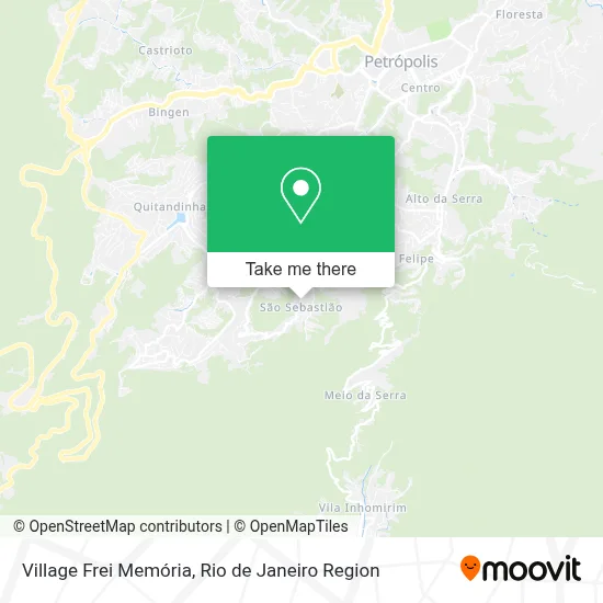 Village Frei Memória map