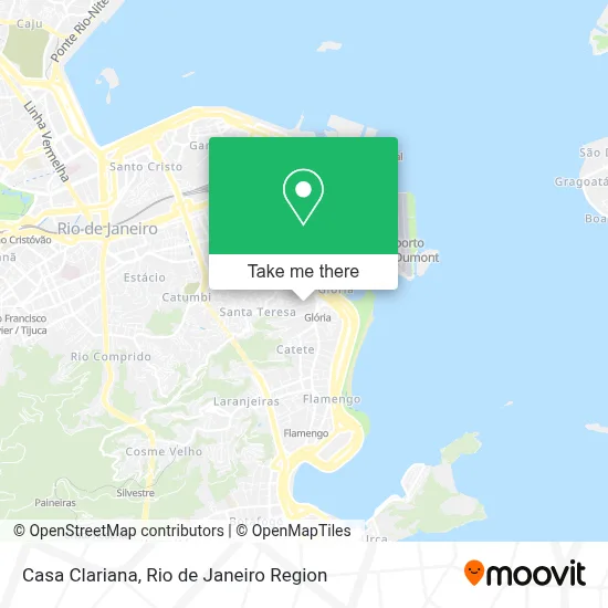Casa Clariana map