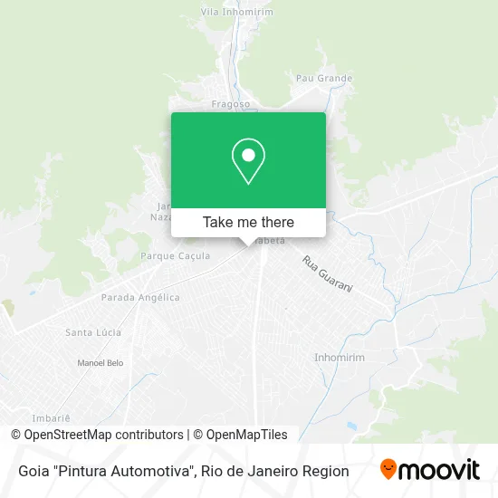 Goia "Pintura Automotiva" map