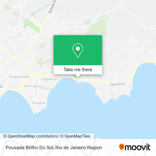 Pousada Brilho Do Sol map