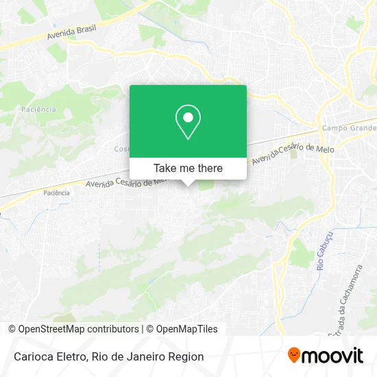 Carioca Eletro map
