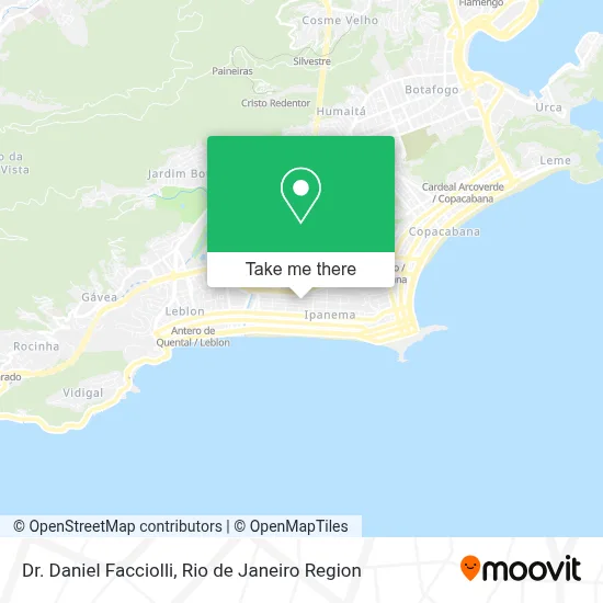 Dr. Daniel Facciolli map