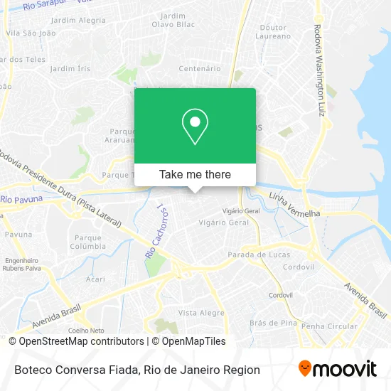 Boteco Conversa Fiada map