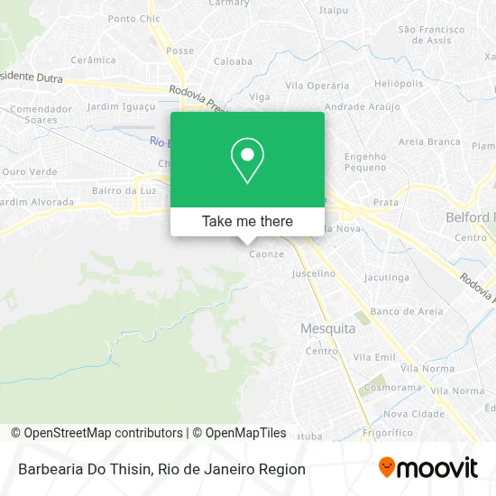 Barbearia Do Thisin map