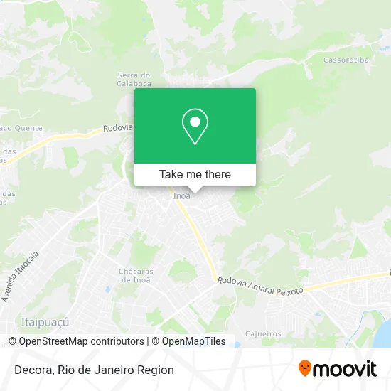 Decora map