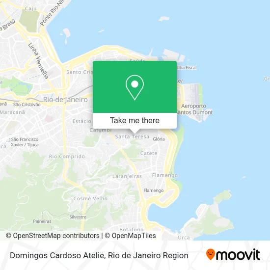 Domingos Cardoso Atelie map