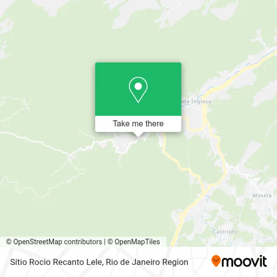 Sítio Rocio Recanto Lele map