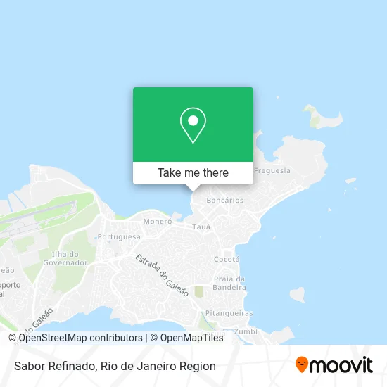 Sabor Refinado map