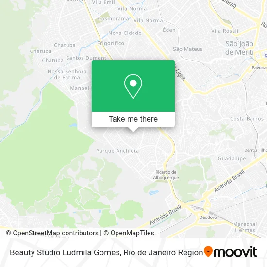 Beauty Studio Ludmila Gomes map
