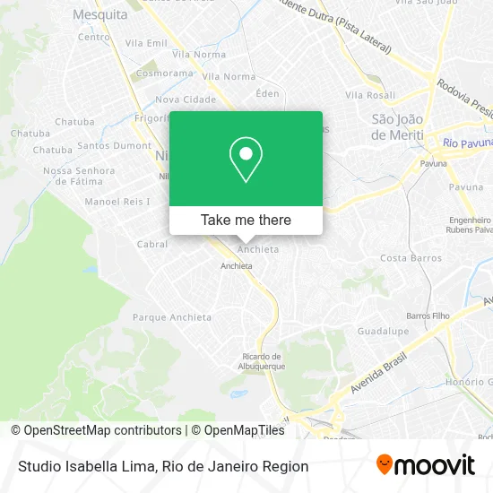 Studio Isabella Lima map