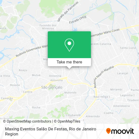Maxing Eventos Salão De Festas map