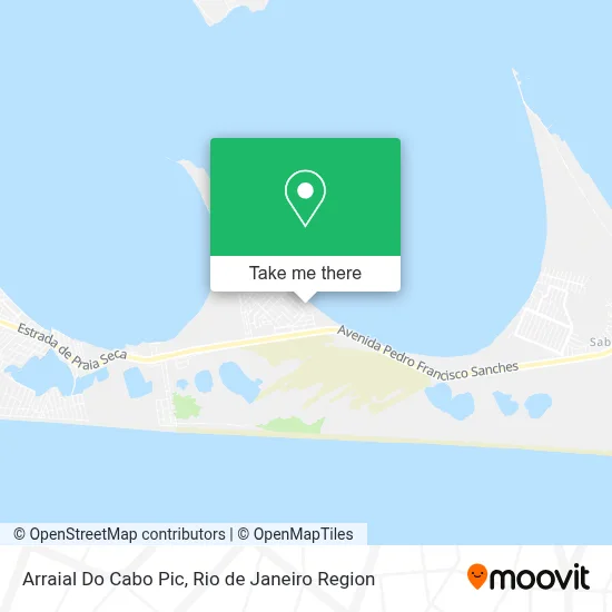 Arraial Do Cabo Pic map