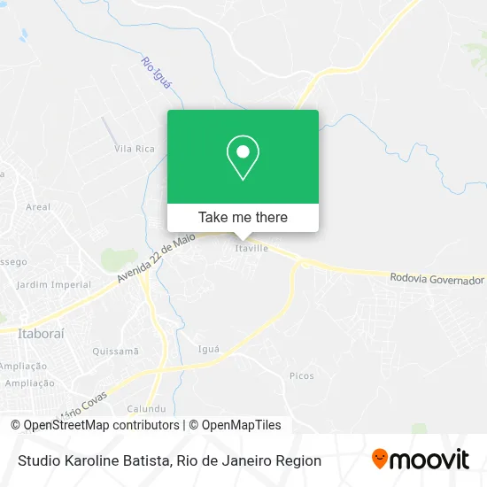 Studio Karoline Batista map