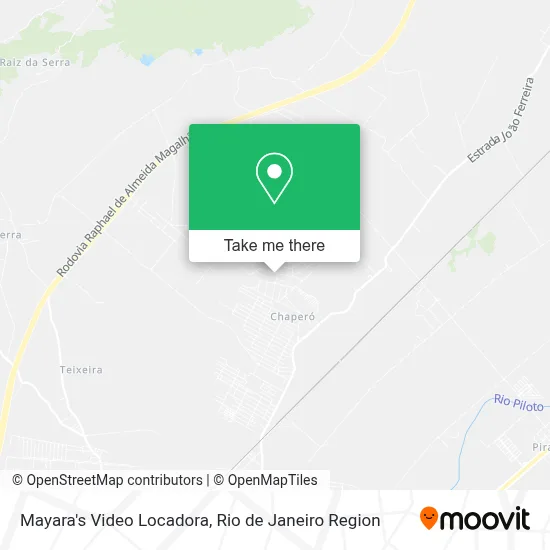 Mayara's Video Locadora map