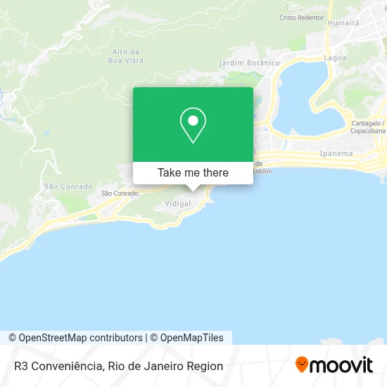 R3 Conveniência map