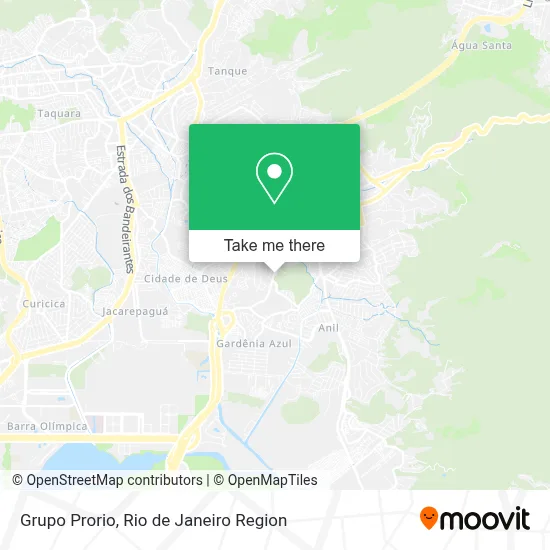 Grupo Prorio map