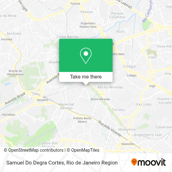 Samuel Do Degra Cortes map